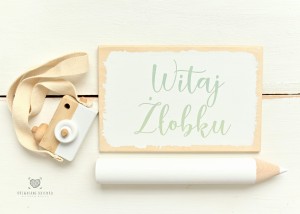 Tabliczka z napisem Witaj Żłobku różne rozmiary