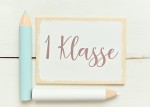 Tabliczka 1 Klasse  różne kolory