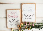 Tabliczka  dla Babci i Dziadka- Sesja zdjeciowa