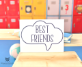 tabliczka z napisem BEST FRIENDS