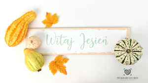 Tabliczka  Witaj jesień