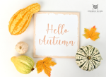 Tabliczka Hello Autumn