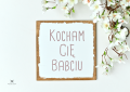 tabliczka Kocham Cię Babciu