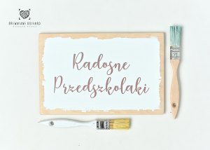 Tabliczka  Radosne Przedszkolaki