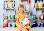 Paleta Farby farbki  pędzelki GRATIS