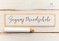 tabliczka Żegnaj przedszkole
