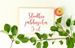 Tabliczka słodkie jabłuszka