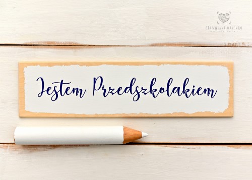 jestem przedszkolakiem