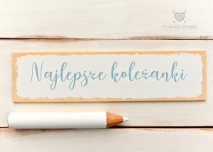 Tabliczka  Najlepsze koleżanki