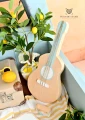 gitara drewniana do sesji