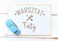 tabliczka 50x13cm rekwizyt na sesje zdjęciowe z okazji dnia Taty