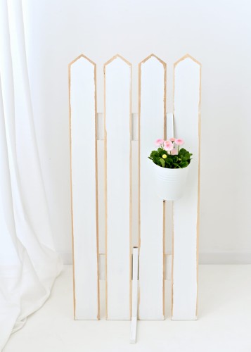 płotek wysoki drewniany rekwizyty do sesji zdjęciowych  wooden photo props