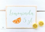 Tabliczka do sesji lemoniadowych  - Lemoniada 5 zł