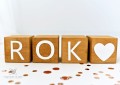 kostki do rączek na sesje roczkowe