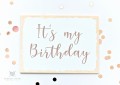 it`s my birthday tabliczka do sesji fotograficznych