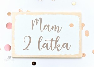 Tabliczka na sesje urodzinowe różne kolory