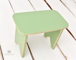 Taboret do sesji przedszkolnych zielony