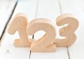 stojące cyferki 25cm wysokość