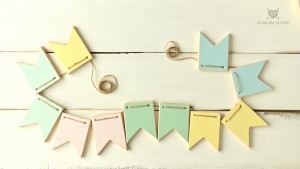 Girlanda pastelowa